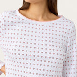 Ellie Pj Set in Floating Hearts Cake