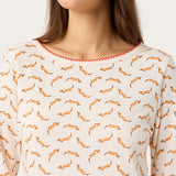 Ellie Pj Set in Hot Dog