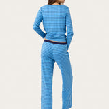 Ellie Pj Set in Floating Hearts Ink