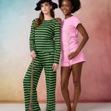 Elphaba Stripe Long PJ Set