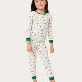 Riley PJ Set in Big Red Trucks