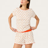 Suzie Pj Set in Hot Dog