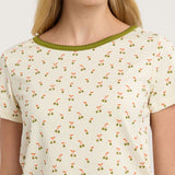 Baby Jean Tee in Fig Print