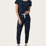 Baby Jean Jogger Set in Bluebell