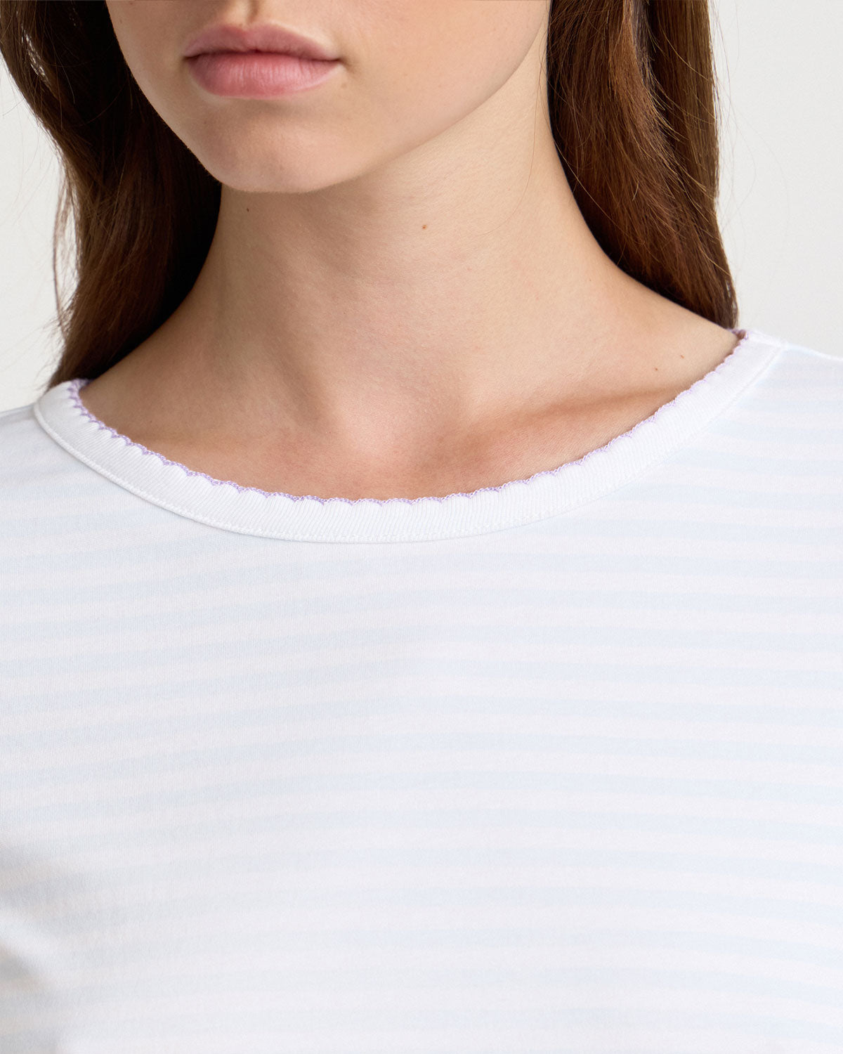 Baby Jean Tee in Sleepy Stripe