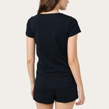 Baby Jean Tee in Jet Black