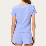 Baby Jean Tee in Lilac Moon