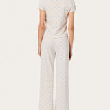 Baby Jean Long Pj Set in Roo