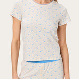Baby Jean Long Pj Set in Roo