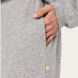 Bella Jogger in Heather Pointelle