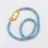 The Cloud Necklace in Blue Quartz