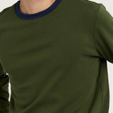 Chase PJ Set in Moss