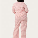 Ellie Pj Set in Floating Hearts