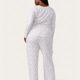 Ellie PJ Set in Cherry Pie