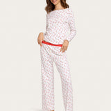 Ellie PJ Set in Cherry Pie