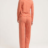Ellie PJ Set in Cinnamon Stripe