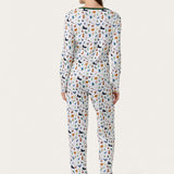 Elphaba Print Long PJ Set