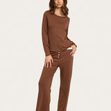 Ellie PJ Set in Hot Cocoa