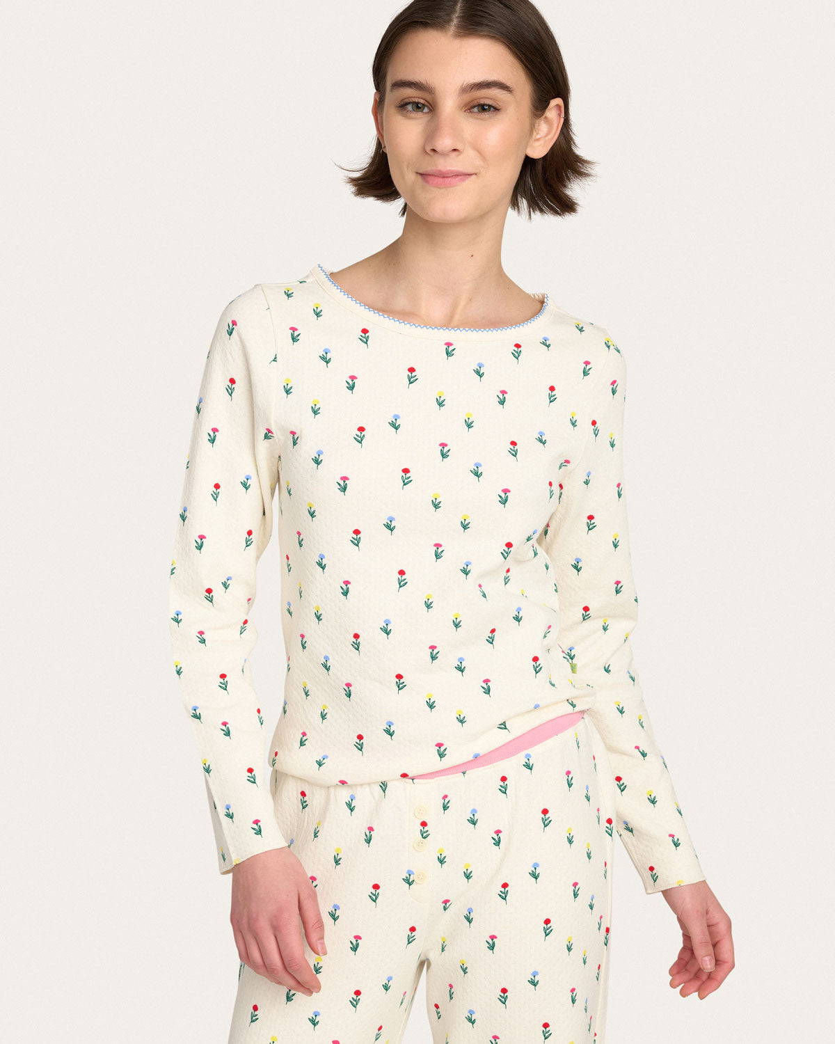 Cozyland by Morgan Lane Ellie Long-Sleeve Printed Pajama Set