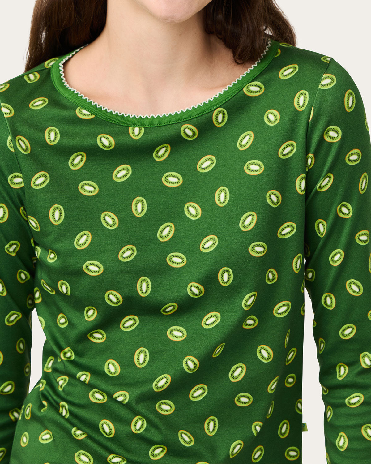 Ellie Pajama Set In Kiwi