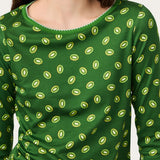 Ellie Pajama Set In Kiwi