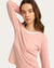 Ellie Pajama Set In Misty Rose