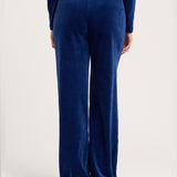 Ellie Lounge Pant in Midnight Velour