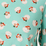 Ellie Shortie PJ Set in Santa Baby