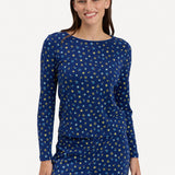 Ellie Pj Set in Star of David Navy