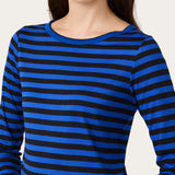 Ellie Tee in Stormy Stripe