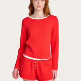 Tate Short in Cherry