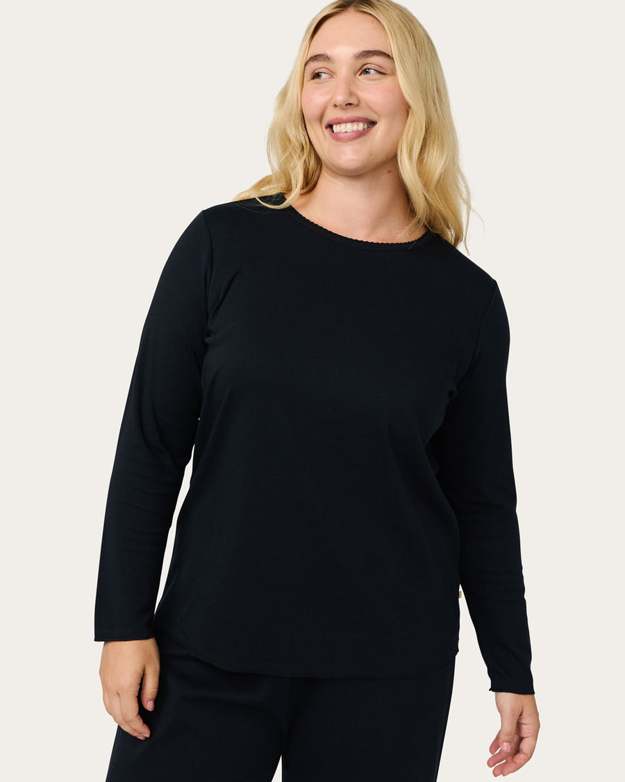 Ellie Tee in Jet Black More