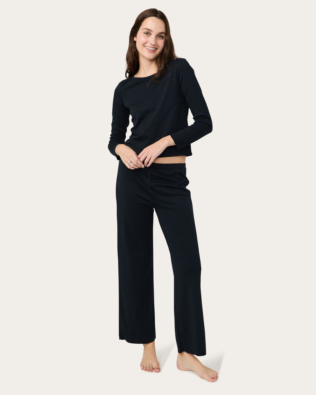 エリー ELLIE ellie タックアジャストパンツ Ellie Pant in Jet Black