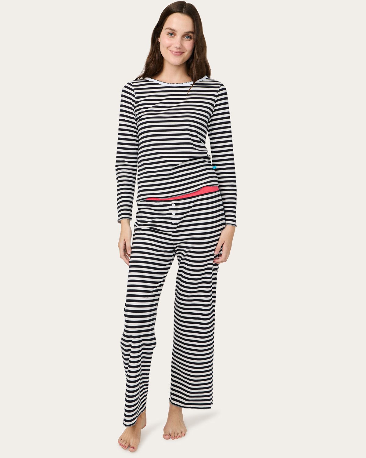 Ellie Tee in Classic Stripe