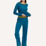 Ellie PJ Set in Topaz