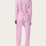 Glinda Striped PJ Set