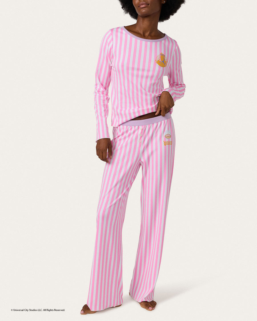 Glinda Striped PJ Set