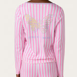 Glinda Striped PJ Set