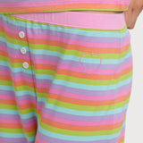 Ellie PJ Set in Happy Stripe x SCL