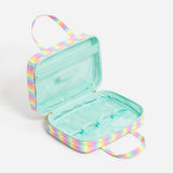 Cosmetic Carrying Case in Happy Stripe x SCL