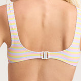 Layla Bikini Top in Rainbow Dream