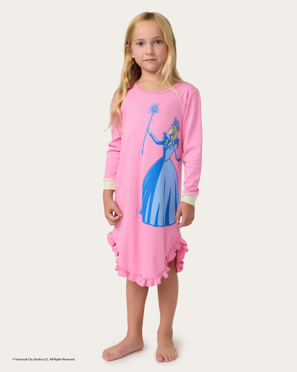 Glinda Dress in Sugar 4T / Sugar Glinda Dress in Sugar 4T / Sugar