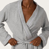 Nala Robe in Heather Pointelle