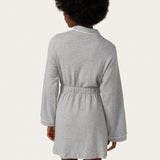 Nala Robe in Heather Pointelle