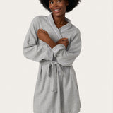 Nala Robe in Heather Pointelle