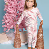Riley PJ Set in Floating Hearts