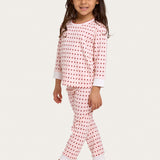 Riley PJ Set in Floating Hearts