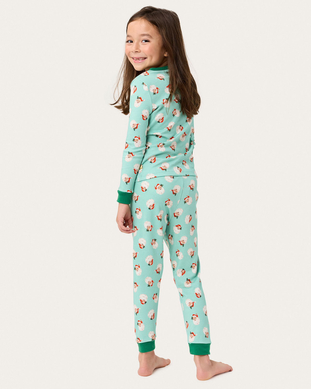 Riley PJ Set in Santa Baby
