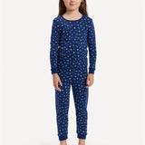 Riley PJ Set in Star of David Navy