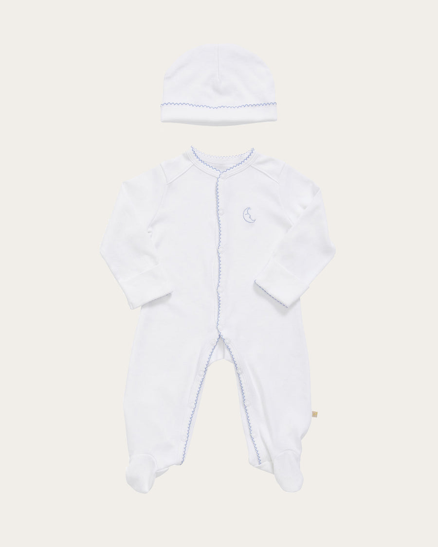 Baby Hat Rory Onesie Set In Chalk